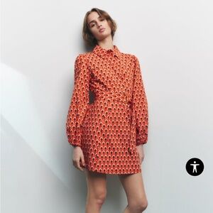 Zara Short Printed Mini